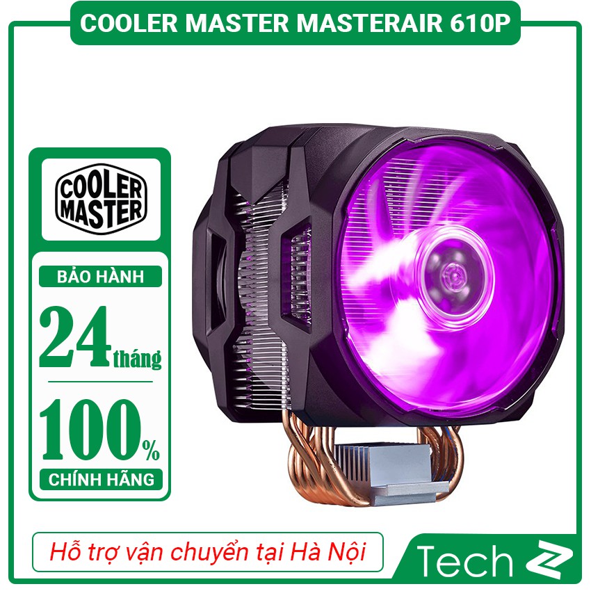 Tản nhiệt cpu cooler master masterair 610p rgb