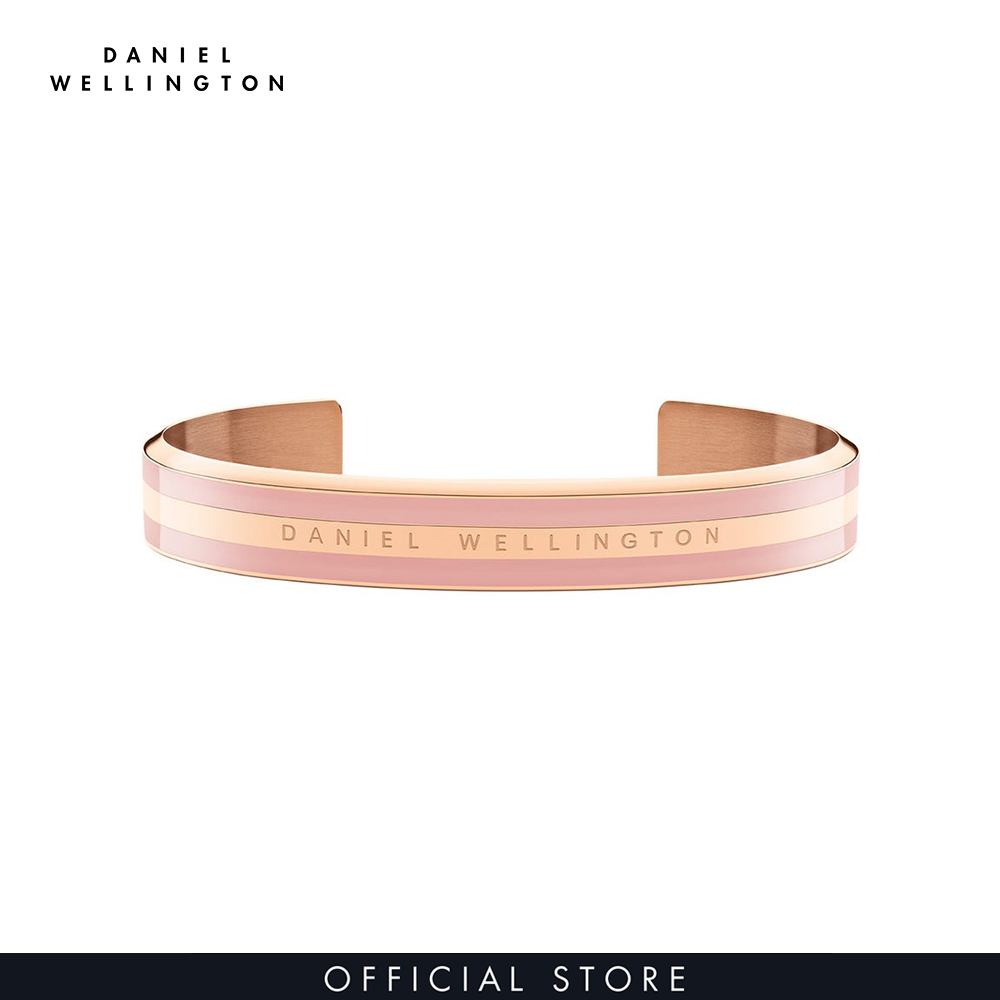 Vòng tay Daniel Wellington màu hồng, vàng hồng - Emalie Bracelet