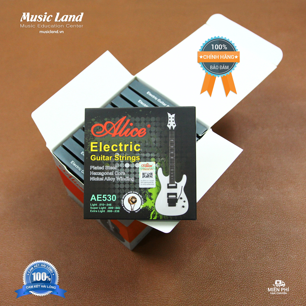 Dây đàn guitar điện alice ae-530 - chính hãng