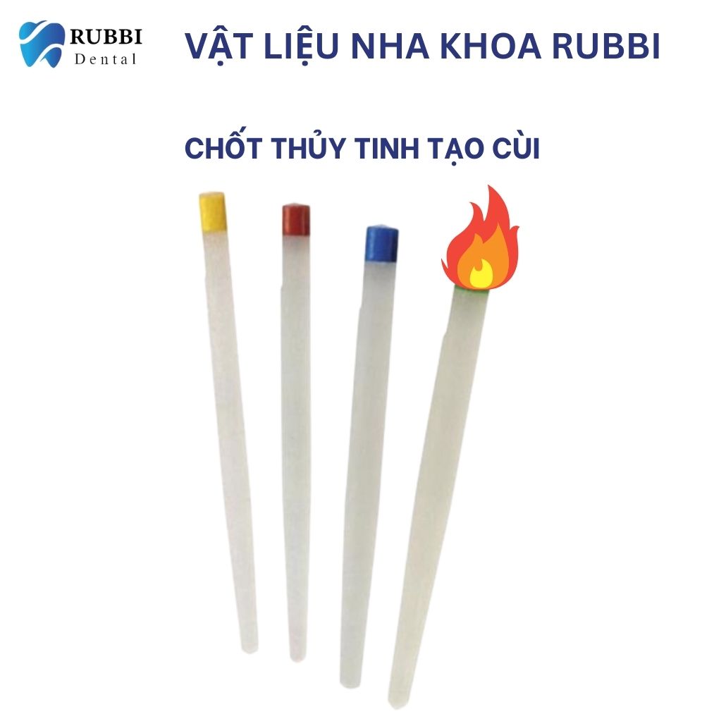 Chốt thủy tinh tạo cùi nha khoa. hàng chuẩn lᴏại 1 - đảm bảo chất lượng. được nhiều nha khoa tin dùng