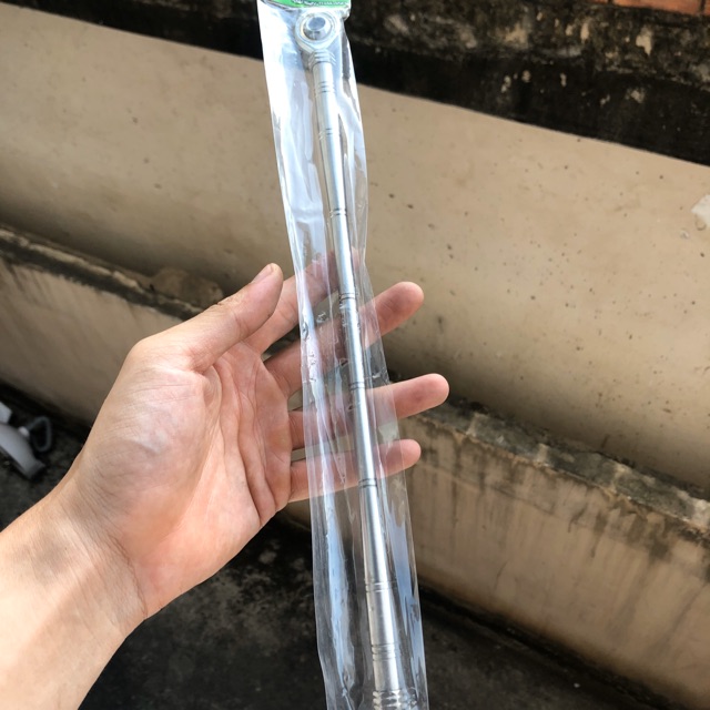 Cây inox giữ má đùm bánh sau dành cho Dr/Wave - tăng chỉnh được