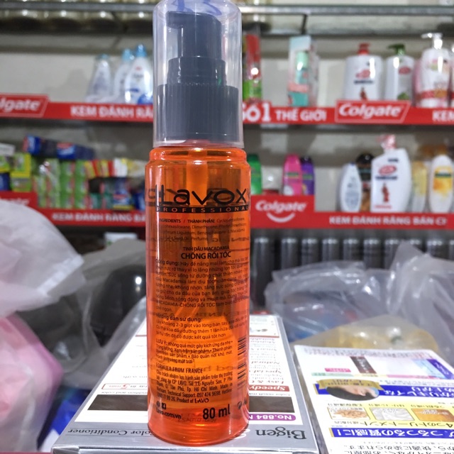Lavox Hair Coating Containing Macadamia Essence Oil 80ml - Preventing Tangled Hair