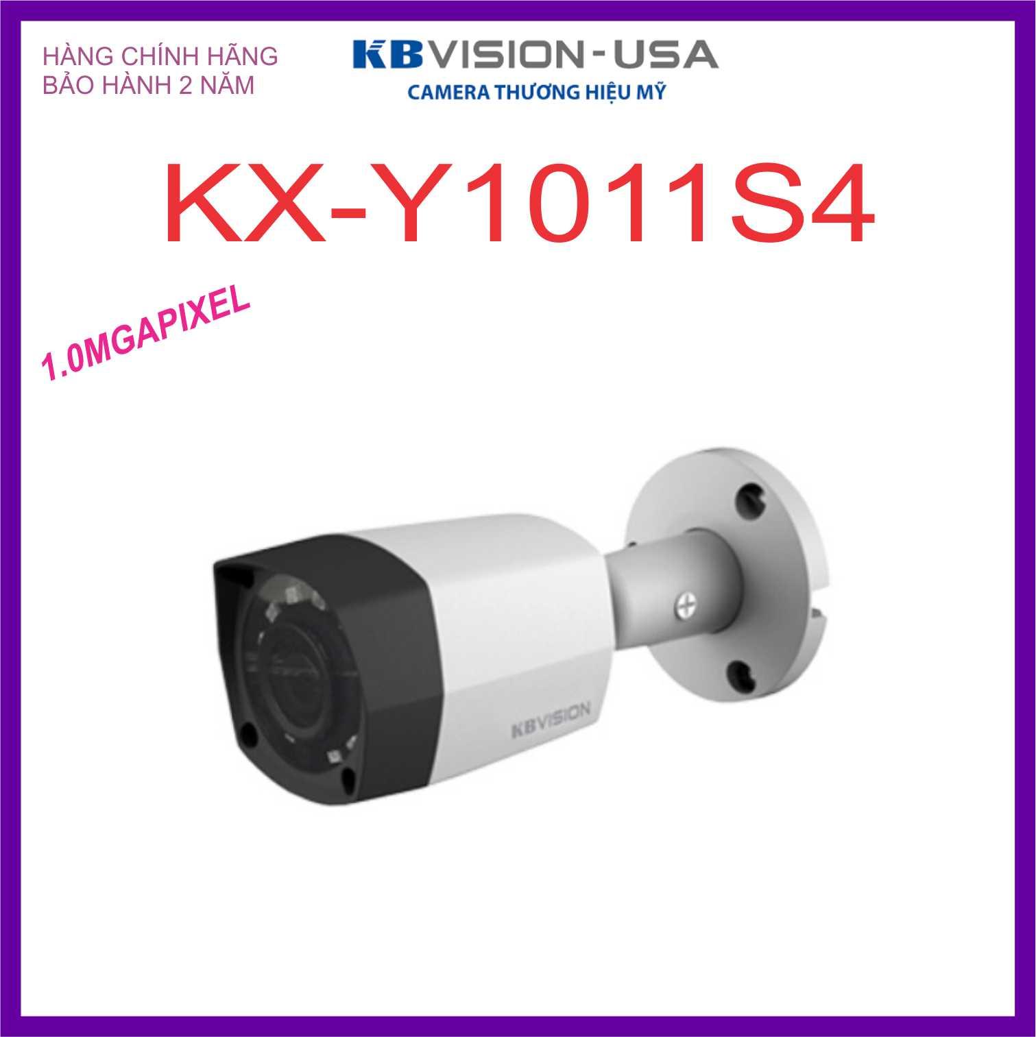 Camera 4 in 1 hồng ngoại 1.0megapixel kbvision kx-y1011s4