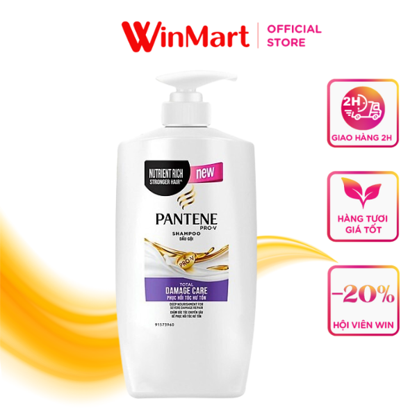 - Dầu gội Pantene phục hồi hư tổn 650g