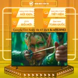Google Tivi Sony 4k 65 inch K-65S20M2 - BẢO HÀNH CHÍNH HÃNG - MIỄN PHÍ GIAO HCM