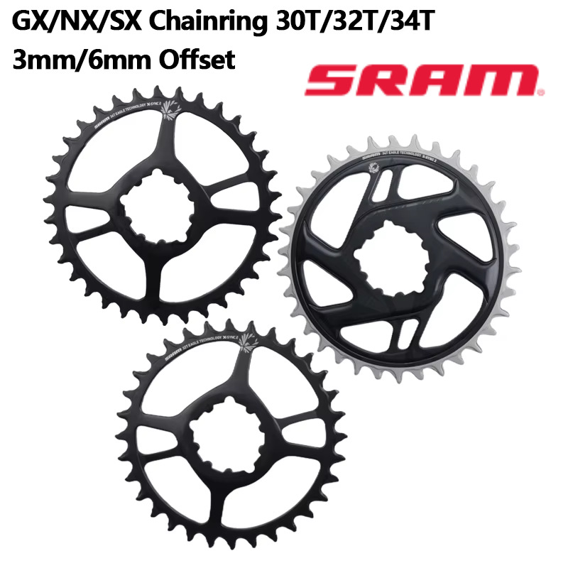 Speed Link  EAGLE SX NX GX Single Disk  3mm/6mm DUB Tooth Plate  BOOST Disc  30/32/34T