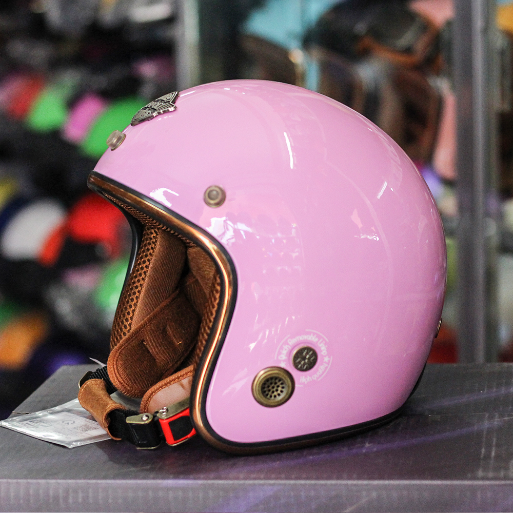 Mũ bảo hiểm 3/4 Napoli Sh Ruby - Bảo hành 12 tháng