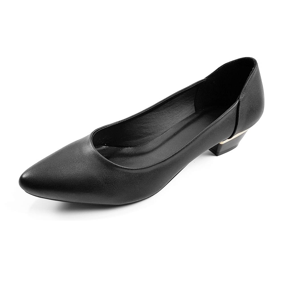 Giày gót vuông giày cao gót đẹp cao 3cm evelynv 3p2416