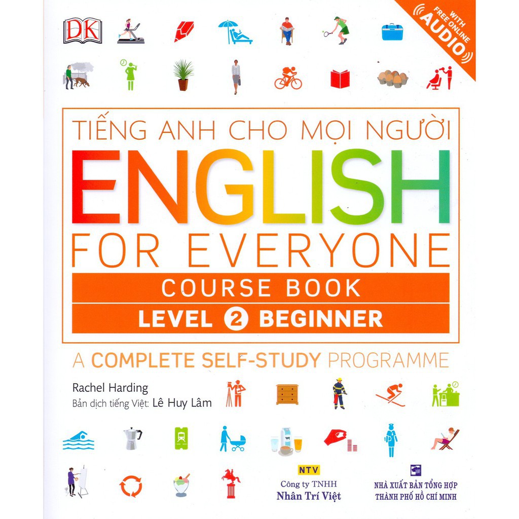 Ns minh tâm - sách - tiếng anh cho mọi người - english for everyone level 2 beginner course book