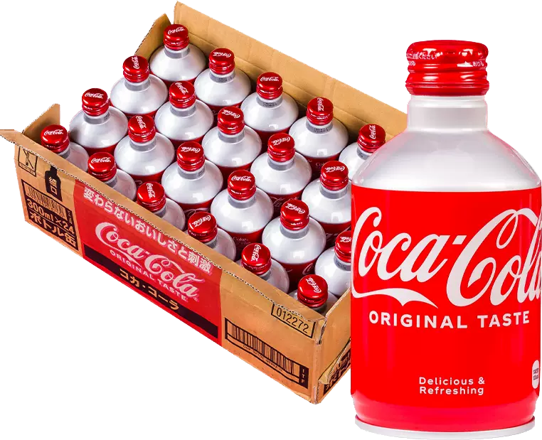 Thùng 24 lon Coca-Cola Original Taste nắp vặn x 300mL
