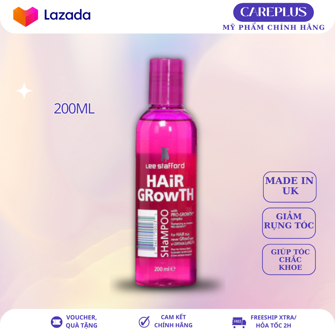 Dầu gội Lee Stafford Hair Growth dưỡng mọc tóc 200ML