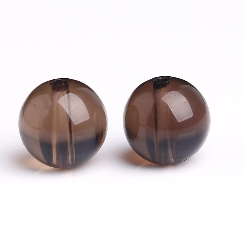 Hạt đá Thạch anh khói tự nhiên Natural Smoky Quartz dùng làm sản phẩm handmade DIY