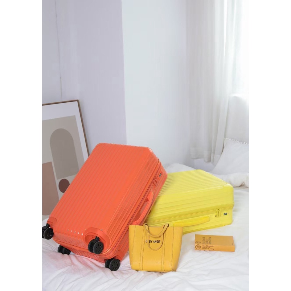 Vali kéo du lịch nhựa dẻo chống va đập as105 size 20 24inch