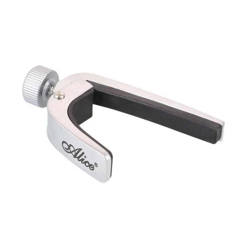 Guitar capos Guitar Acoustic điện Capo Bass Violin Ukulele capotraste một tay điều chỉnh kẹp kích hoạt 3 màu kim loại capo