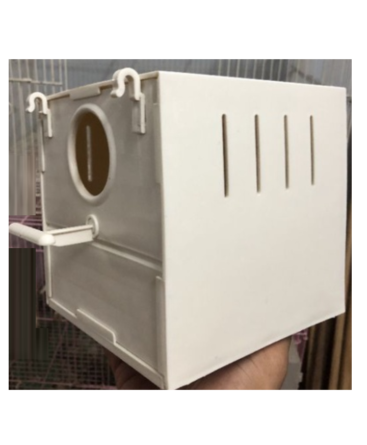 1 tổ nhựa việt nam cho yến hót, finch, 7 màu, manh manh