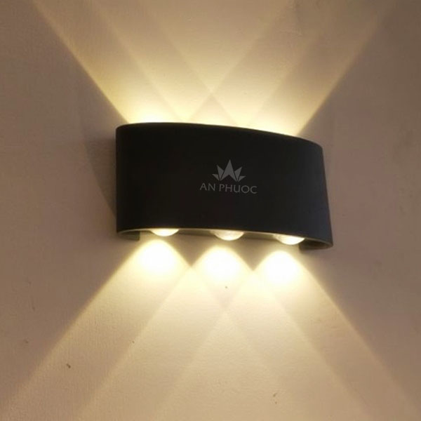 Đèn tường Led LX 616-2 ( 1123 ) ASTT Đen Chống nước - BLight. Sản phẩm chống thấm nước, bền đẹp với thời gian, có thể sử dụng ngoài trời