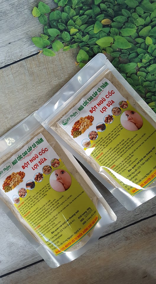 1KG Bột ngũ cốc lợi sữa cao cấp Cô Thắm 18 loại hạt