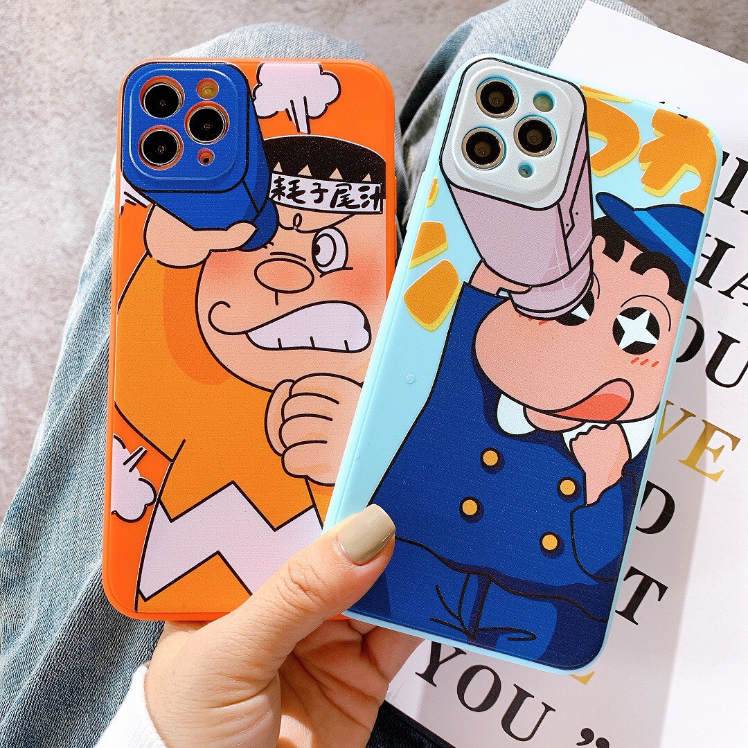 Ốp lưng tpu silicon màu bảo vệ camera chaien & shin đủ dòng iphone