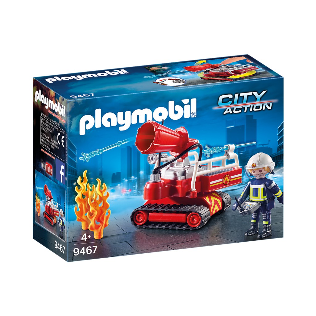 Đồ chơi nhập vai Playmobil PHÁO NƯỚC CHỮA CHÁY - Funnyland