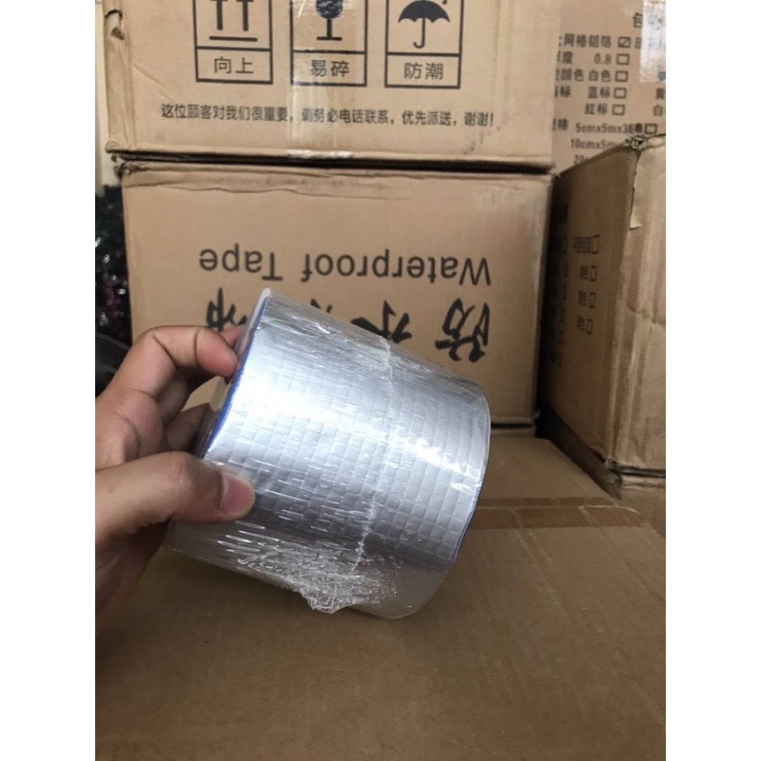 Băng keo siêu dính trên mọi bề mặt, chống thấm nước nhật bản khổ 10cmx5m