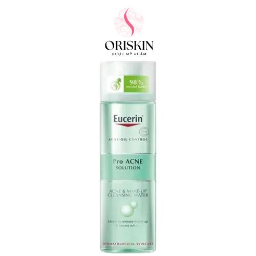 Eucerin Nước Tẩy Trang Eucerin Dành Cho Da Nhờn Mụn Pro ACNE Solution Acne & Make Up Cleansing Water