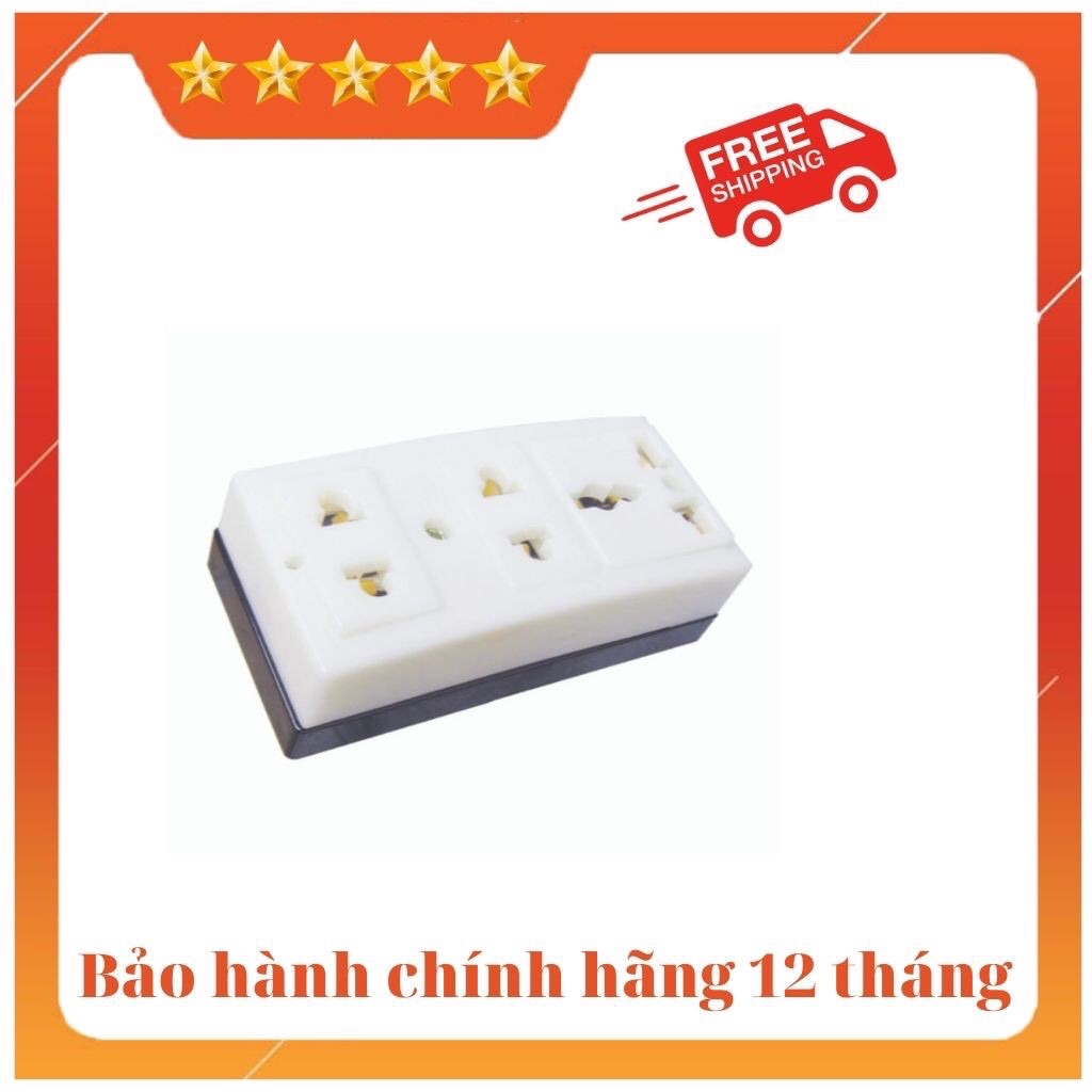 Ổ cắm 3 có đèn báo,không dây Hinoki
