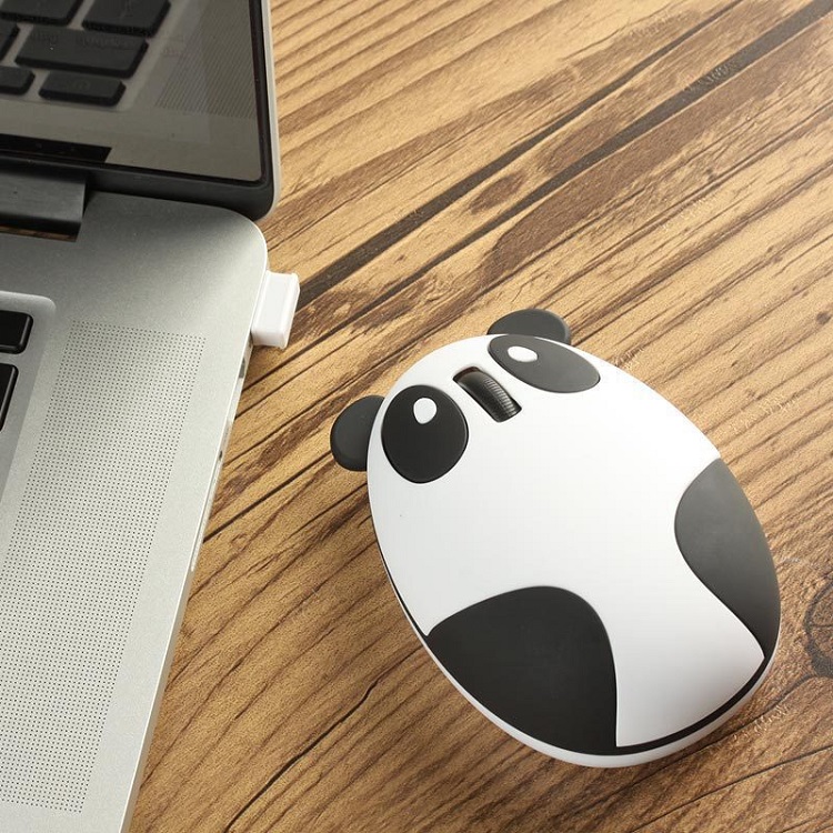 Chuột không dây mini panda mouse - phím chuột 365