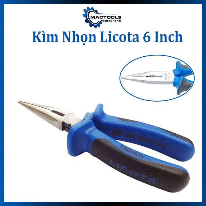 Kìm nhọn licota 6 inch - 150mm kìm cao cấp