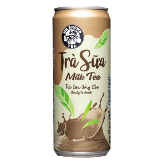 Trà Sữa Mr.Brown Lon 320Ml Vị Truyền Thống