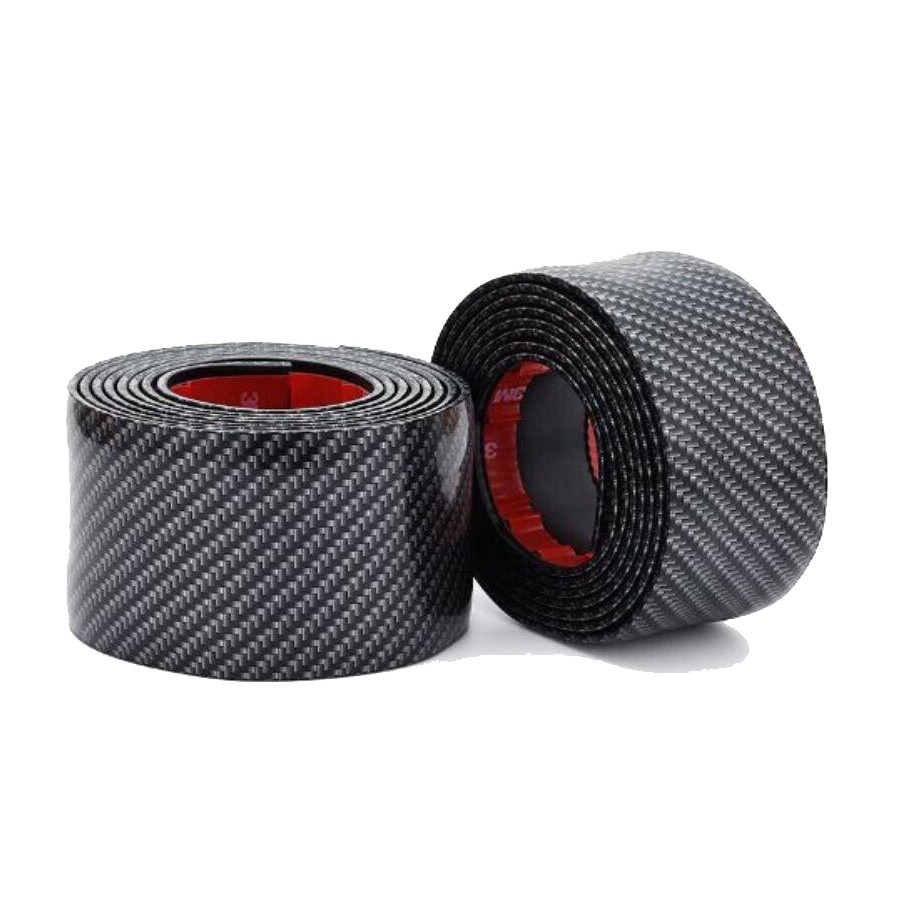 Cuộn cacbon dán cốp, dán bước chân chống xước xe ô tô, xe hơi. Miếng dán carbon 5d có thể cắt dễ dàng