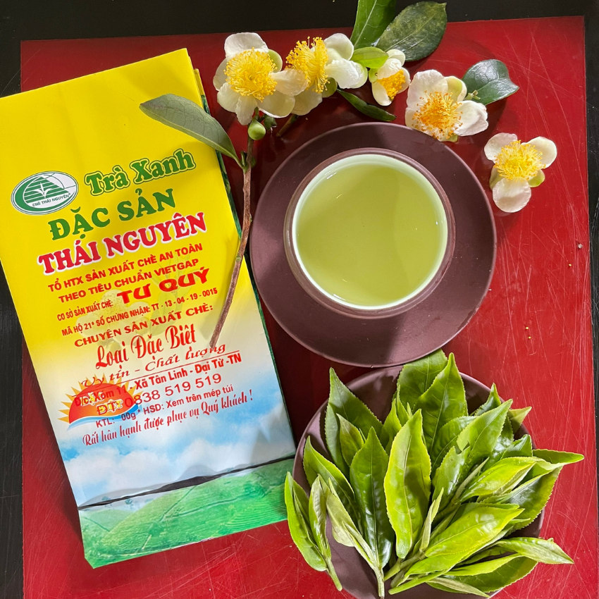 Trà xanh đặc biệt Thái Nguyên Tư Quý