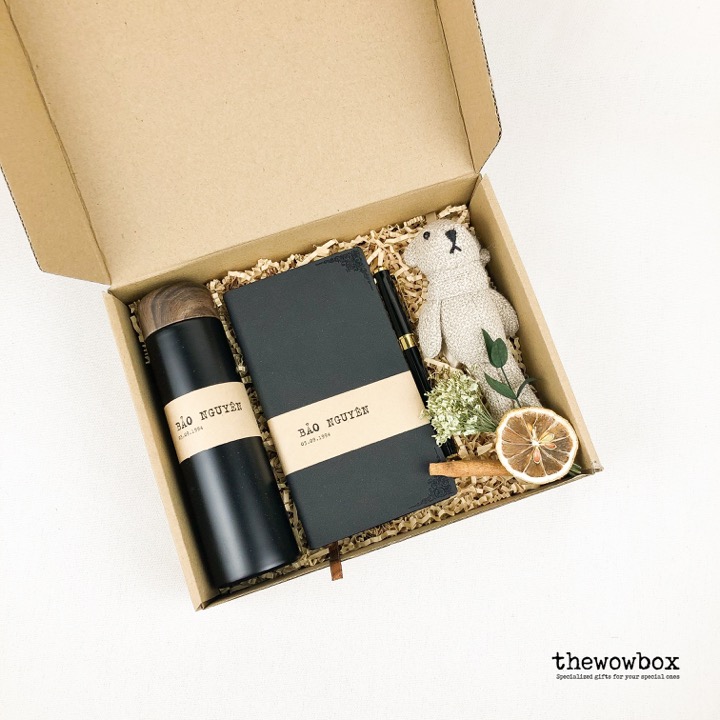 The office box – bình giữ nhiệt - quà tặng sinh nhật, quà 20/11, quà noel the wow box