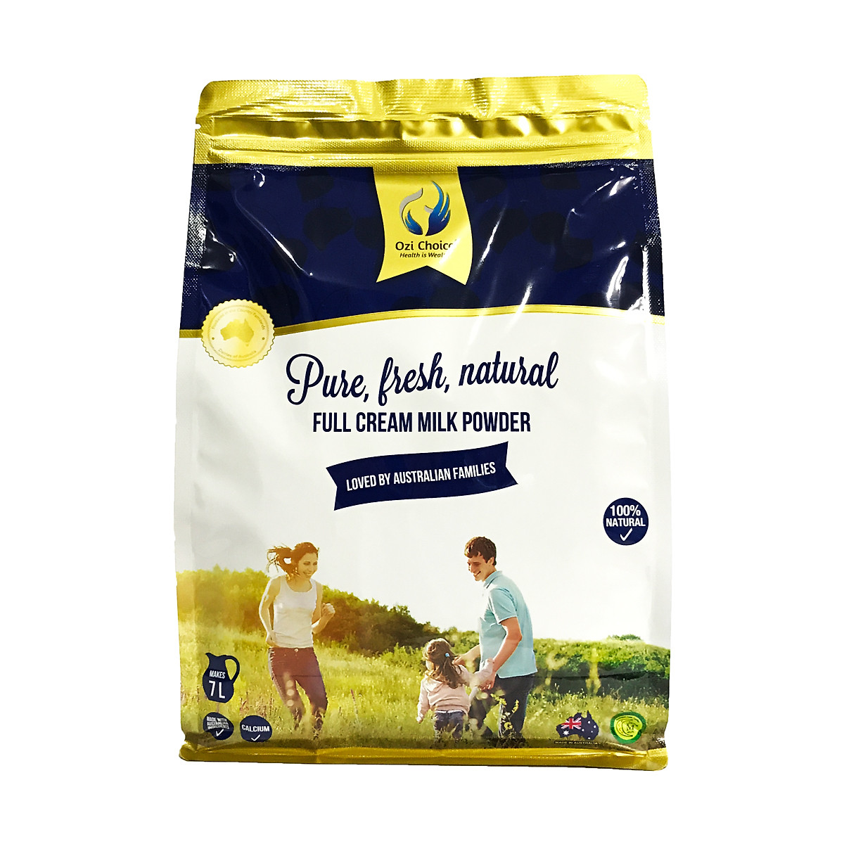 Sữa bột nguyên kem ozi choice 1kg - nhập khẩu úc