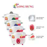 Nồi cơm điện nắp rời Sharp 1.8 lít KSH-D19V - Hàng chính hãng - Kiểu dáng trang nhã, Dung tích 1.8 lít, 3 chức năng nấu