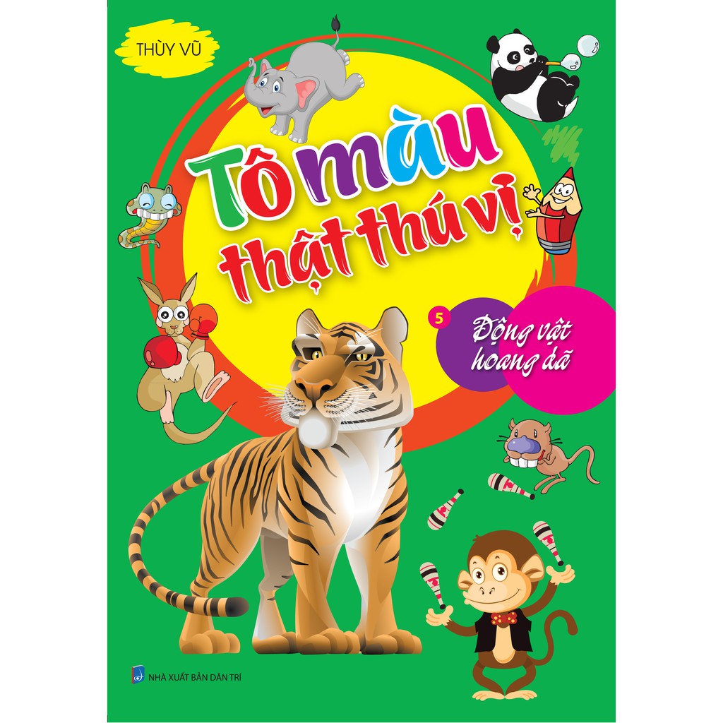 Tô màu thật thú vị - động vật hoang dã