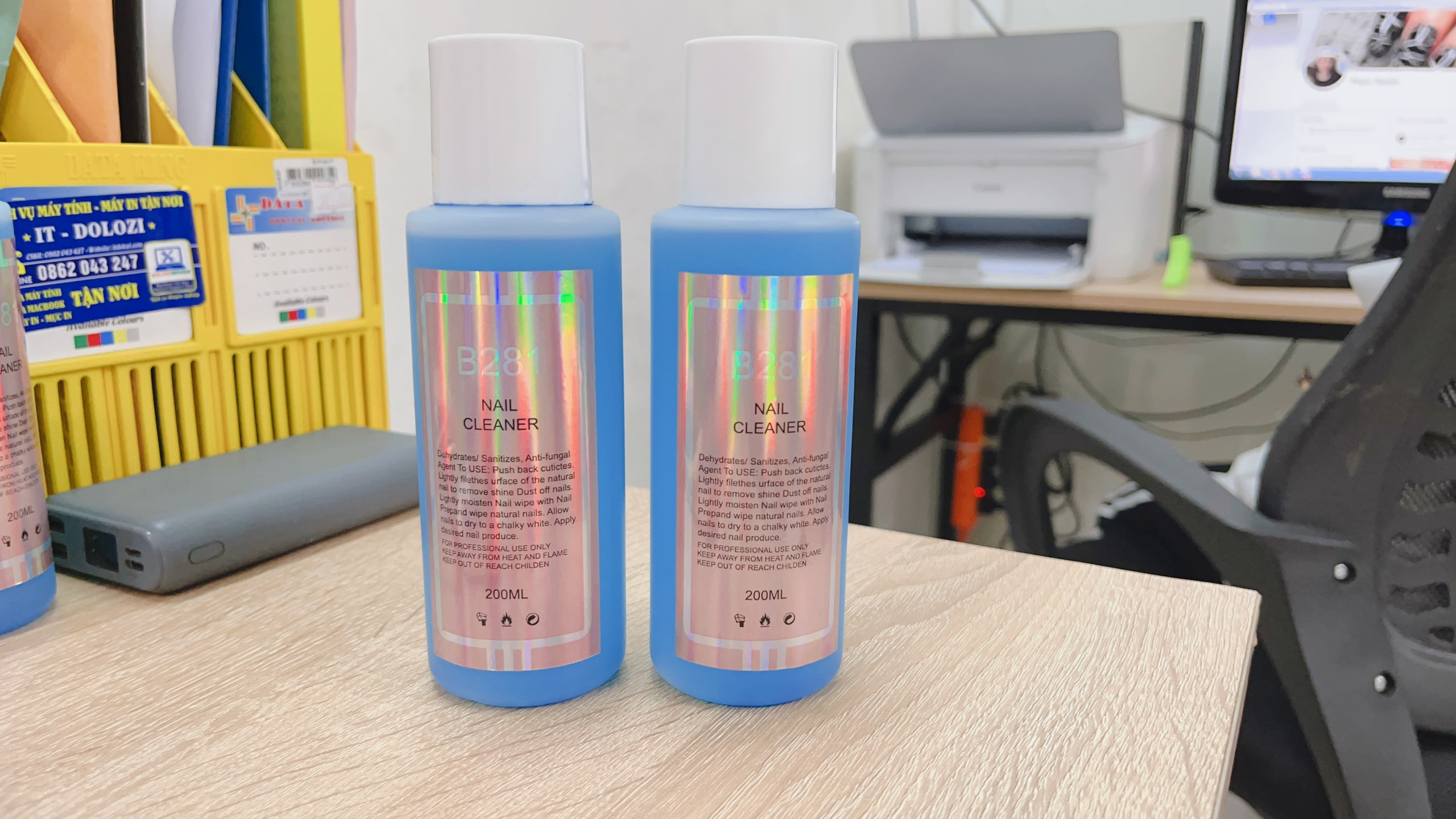 Nước lau gel thương hiệu B281 và Sina chính hãng
