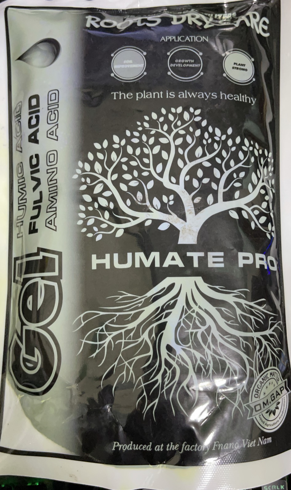 Phân Bón Vi Lượng Dạng Gel - Humate Pro - Ra Rễ Cực Mạnh - Hạ Phèn - Giải Độc Hữu Cơ - Gói 1 lít