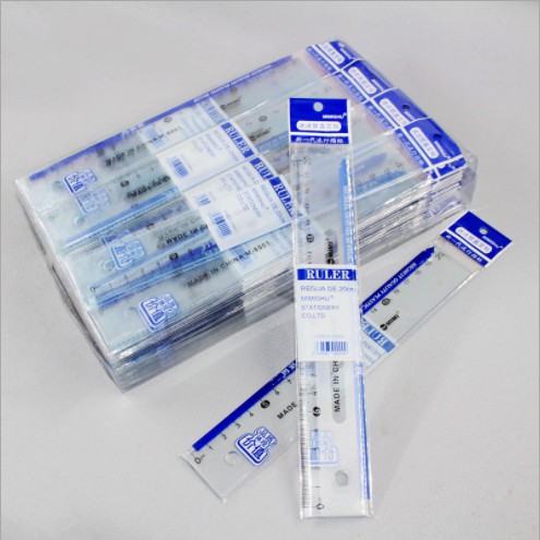 Combo 5 Thước Dẻo Trong Suốt 20Cm (Loại 1) P-061 Gía Sỉ