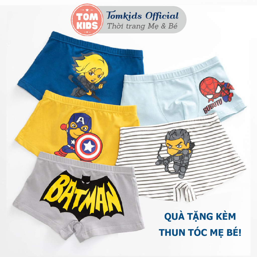 Combo 4 - 5 quần sịp bé trai cao cấp lᴏại 1