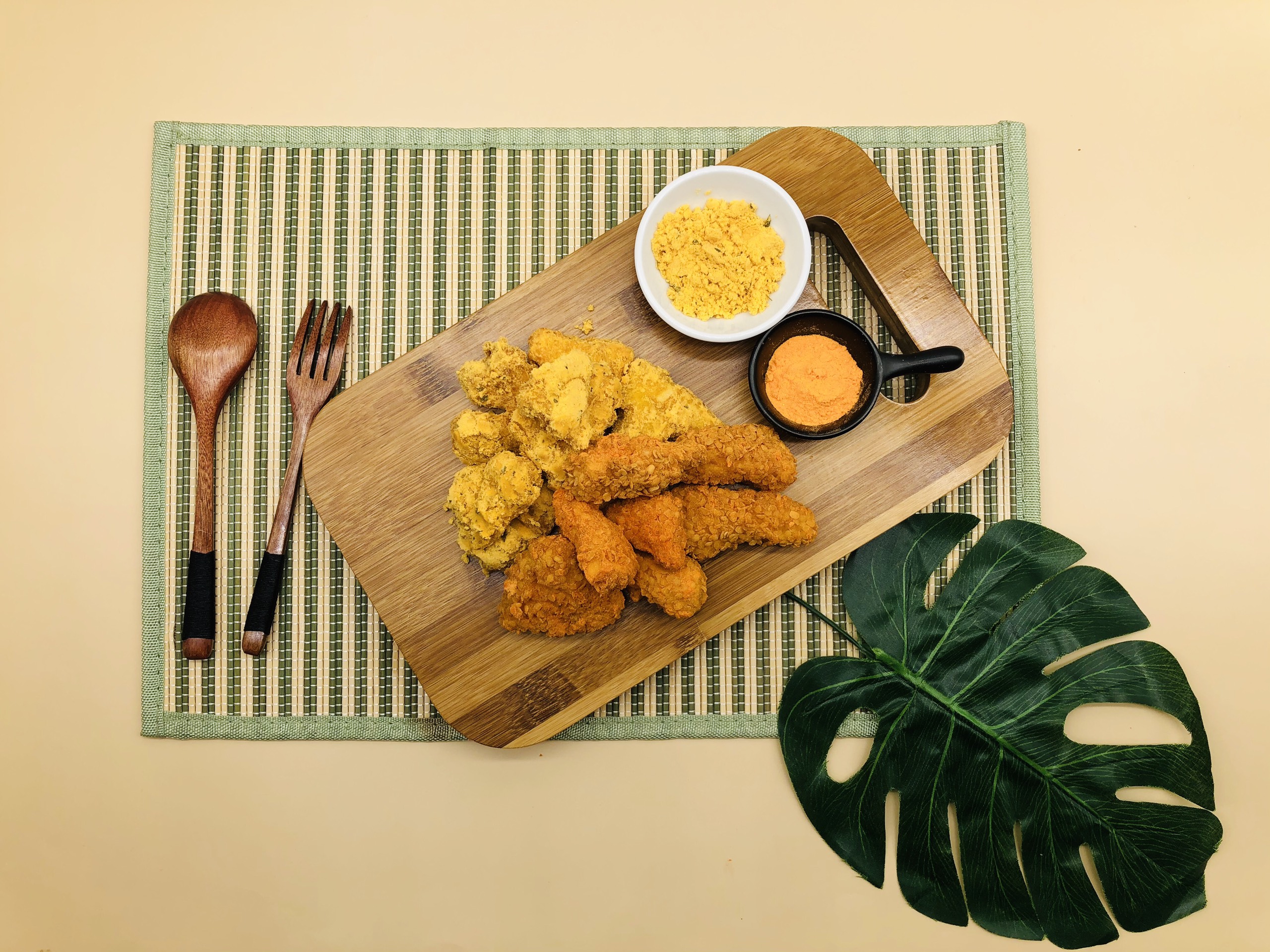 Bột Chiên Xù Vảy Trân Châu Orange Chef (Bột chân châu hoa tuyết) - Nguyên liệu nhập khẩu Malaysia