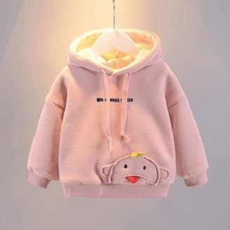 Áo nỉ hoodie 8kg-38kg we smile cho bé trai bé gái từ 2 tuổi - 10 tuổi
