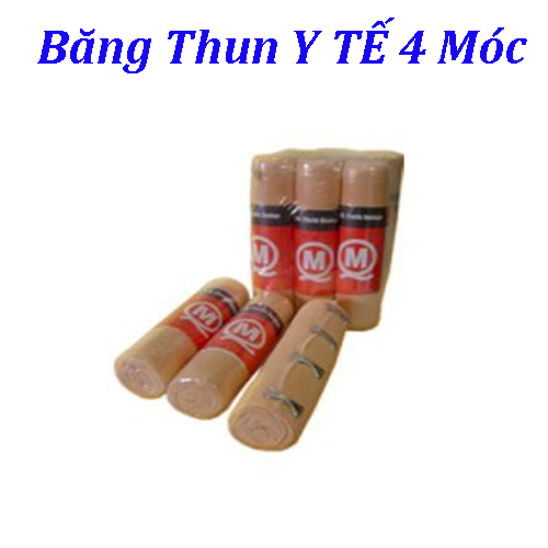 Băng Thun Y Tế 4 Móc Hỗ Trợ Chấn Thương
