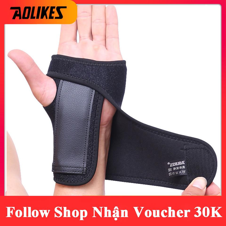 Đai Nẹp Cố Định Khớp Cổ Tay AOLIKES TC-1676 (Tay Trái)
