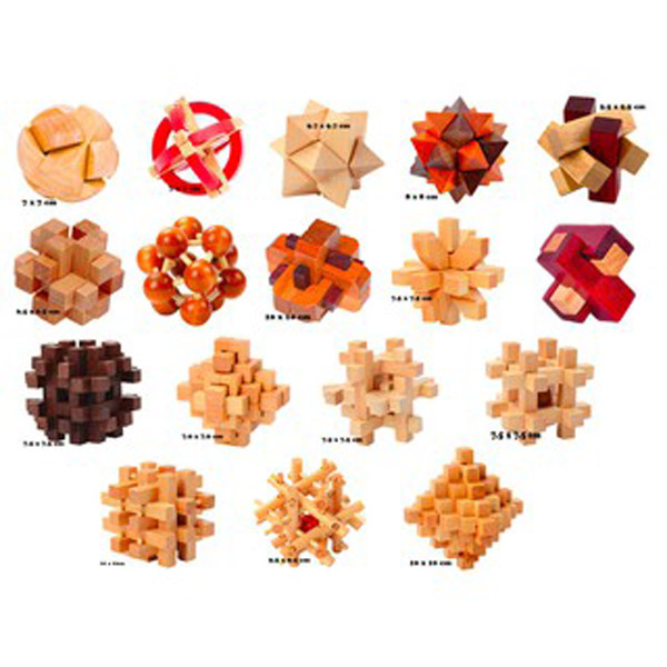 Đồ chơi trí tuệ - Giải đố gỗ Wood puzzle