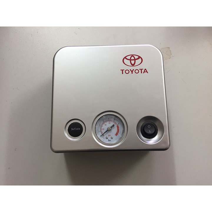 Bơm lốp ôtô Toyota hàng chính hãng mạnh mẽ và siêu bền - Hàng chính hãng có tem check trên sản phẩm - Bạn đồng hành trên những chuyến đi xa