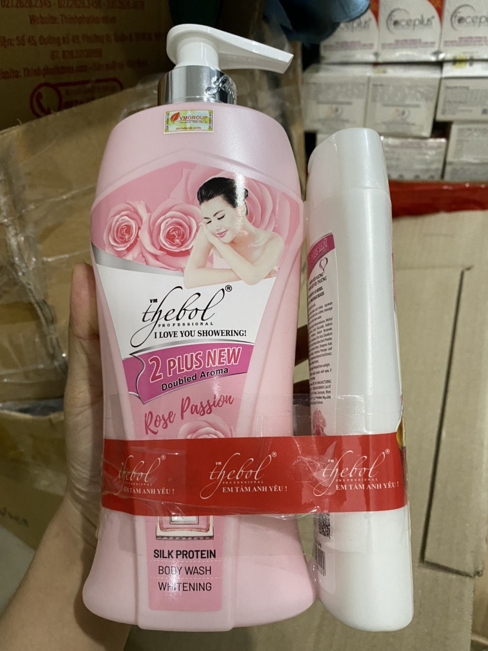 Sữa tắm the boy đủ mùi 650g tặng kèm