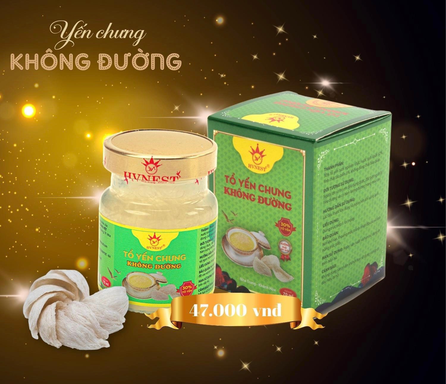 Yến Chưng Không Đường Nguyên Chất, Thơm Ngon – Phù Hợp Người Tiểu Đường, Ăn Kiêng- Min Nest