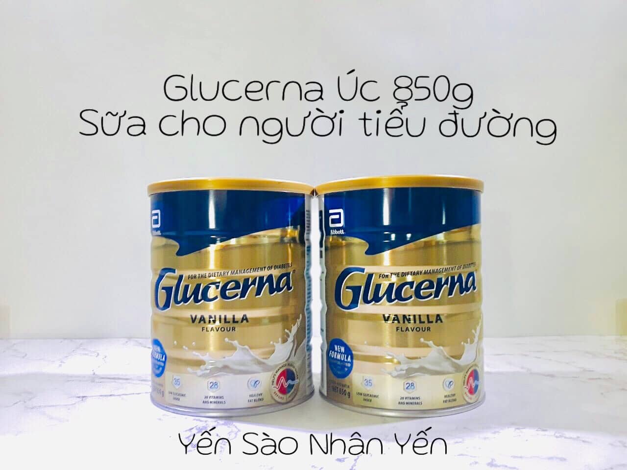 Sữa glucerna úc 850g