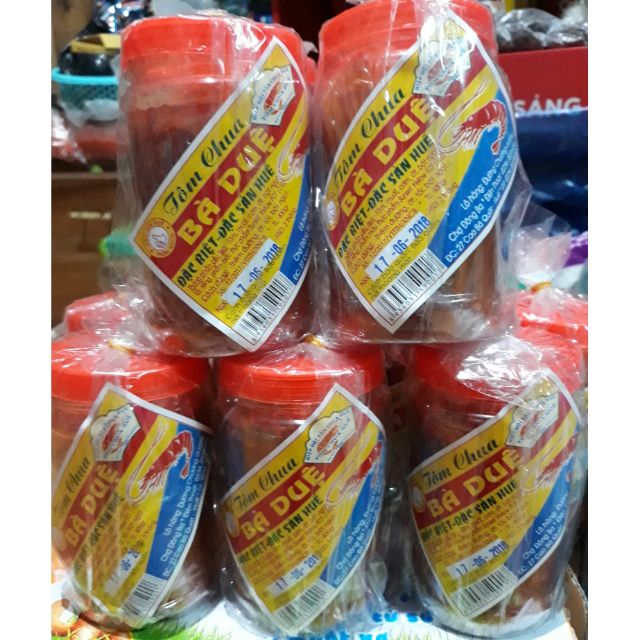 Tôm chua Bà Duệ combo 10 hủ (tôm thường)