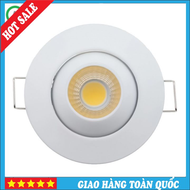 Đèn led âm trần 3w gled, đèn led trang trí phòng khách/ phòng ngủ